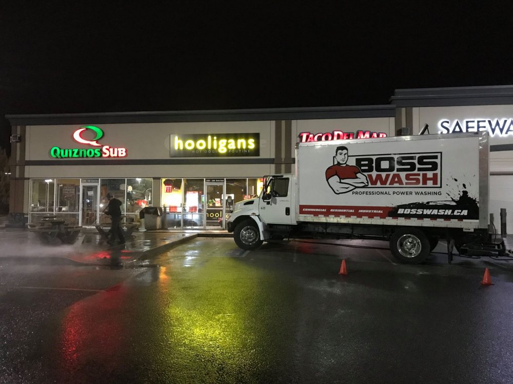 nanaimo Commercial Photo Gallery BossWash